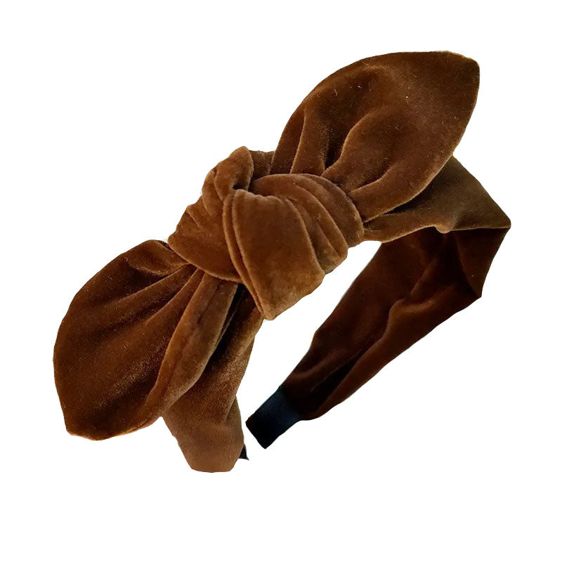 chocolate brown headband 