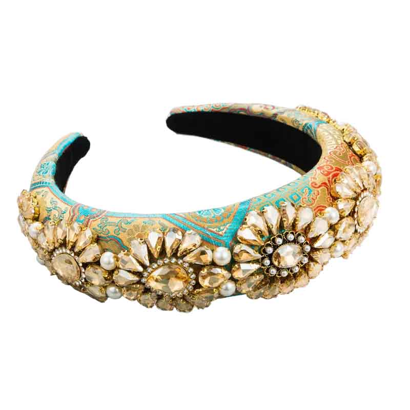 Headbands with crystals - Honey