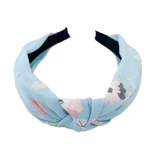 Floral print headband