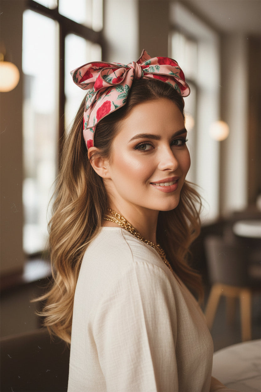 Flower girl headband