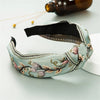 Flowered headband women
