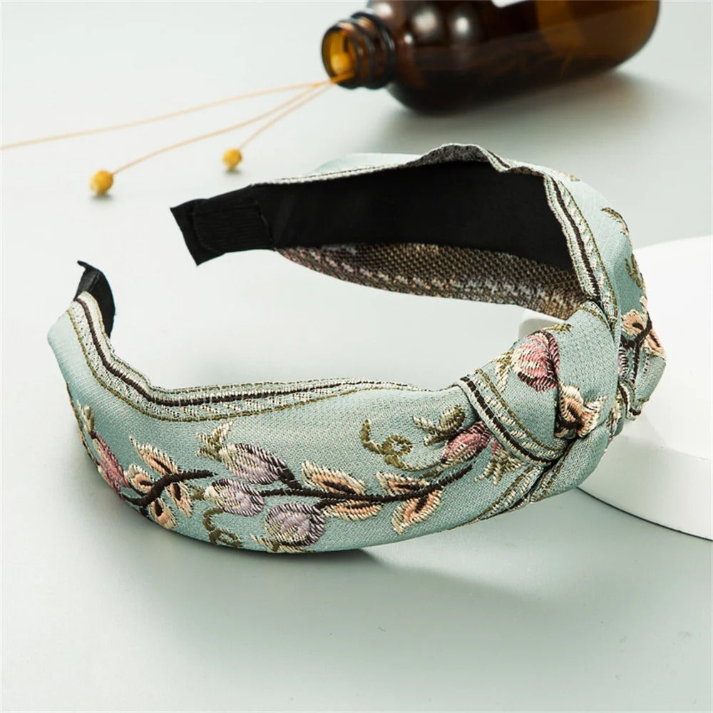 Flowered headband