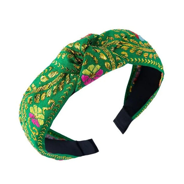 Green Designer Headband