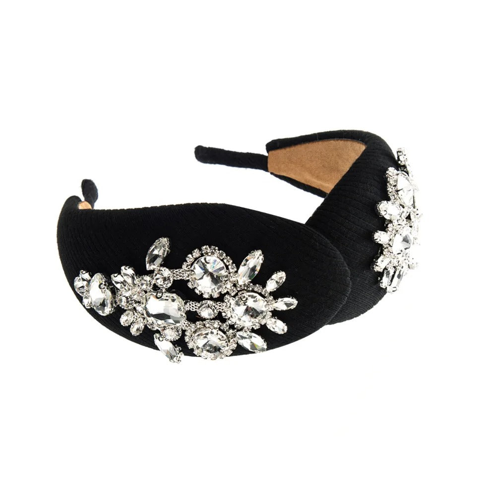 Rhinestone pearl headband