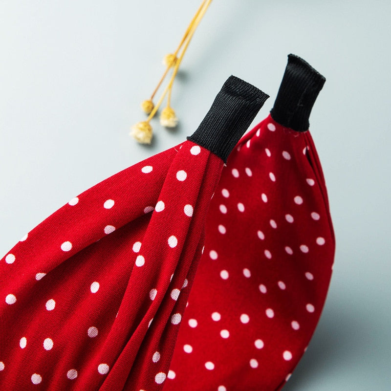 details headband polka