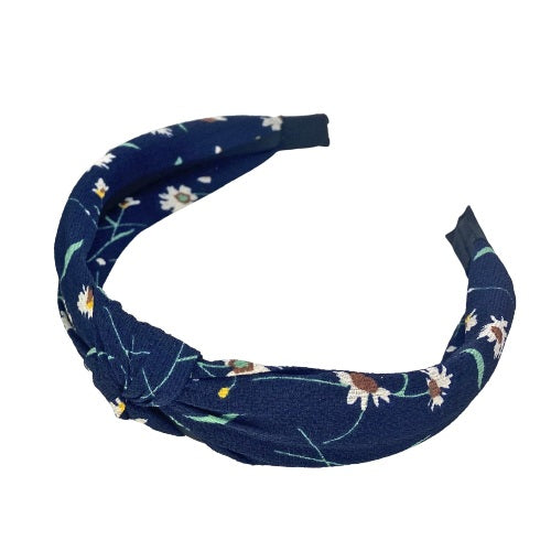 floral bow headband