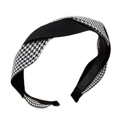 Houndstooth headband