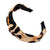 Leopard knot headband
