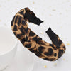 Leopard knot headband