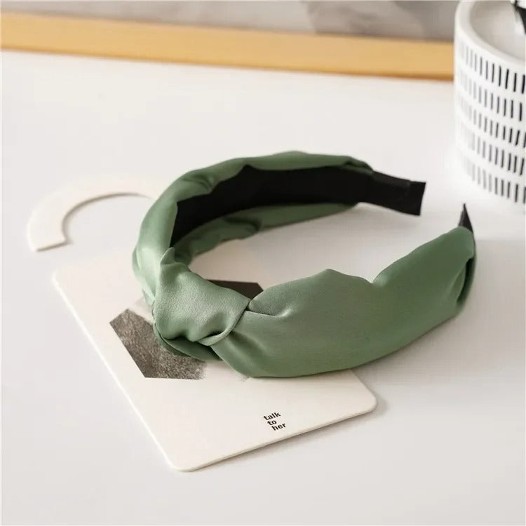 Light green headband