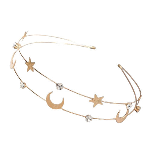 Moon and stars headband | Headband Store