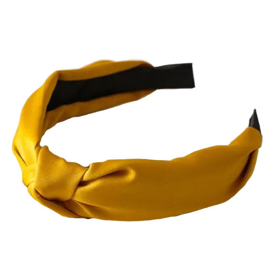 Mustard knot headband