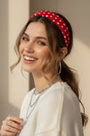 polka dot headband for girls