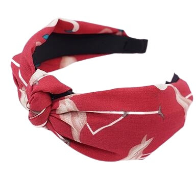 red flamingo headband