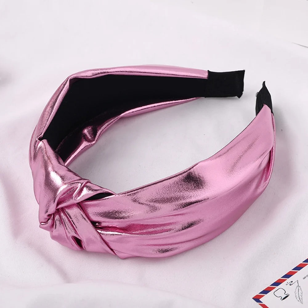 Shiny Pink Headband
