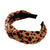 Twisted leopard Headband 