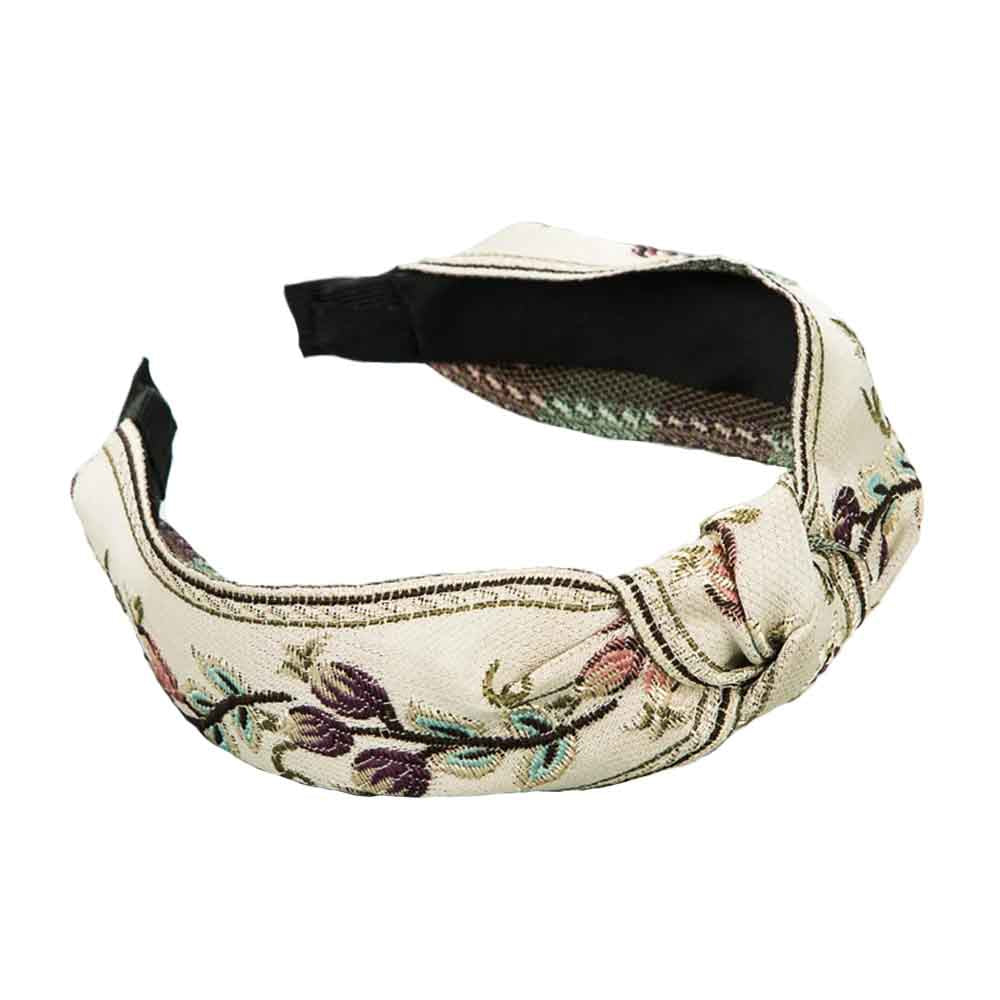 White Flower Headband 