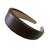 Wide leather headbands