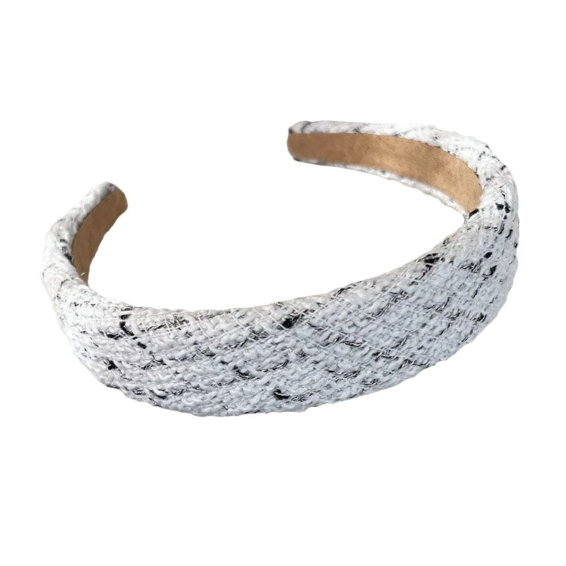 Pastel tweed headband