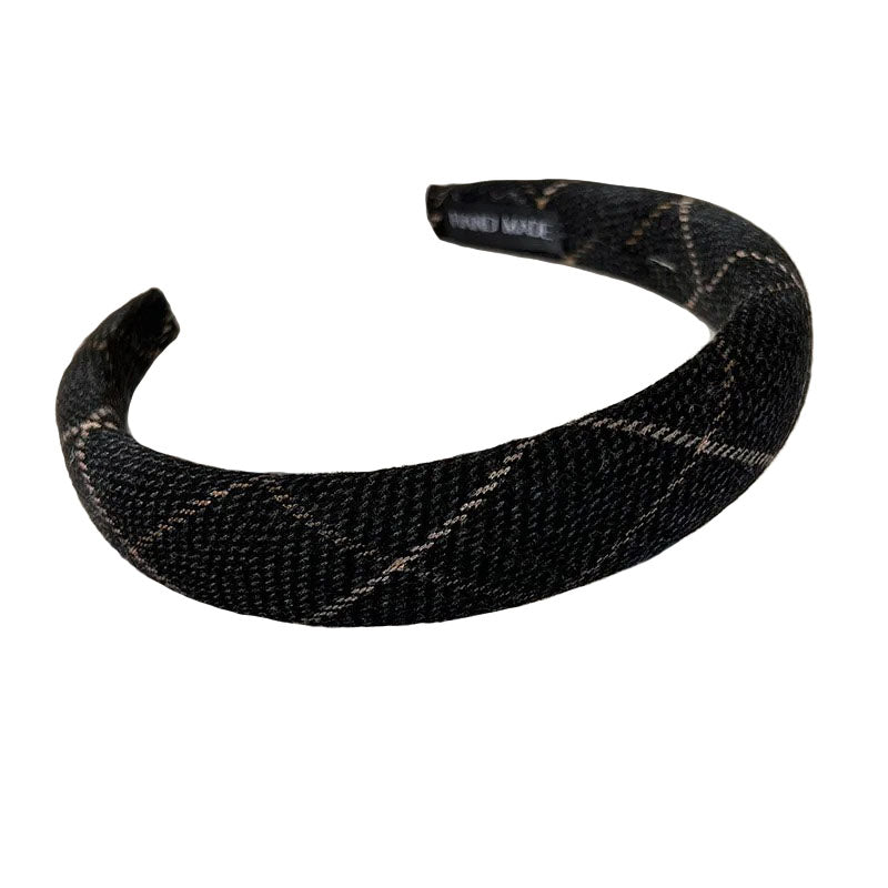 Black woolen headband