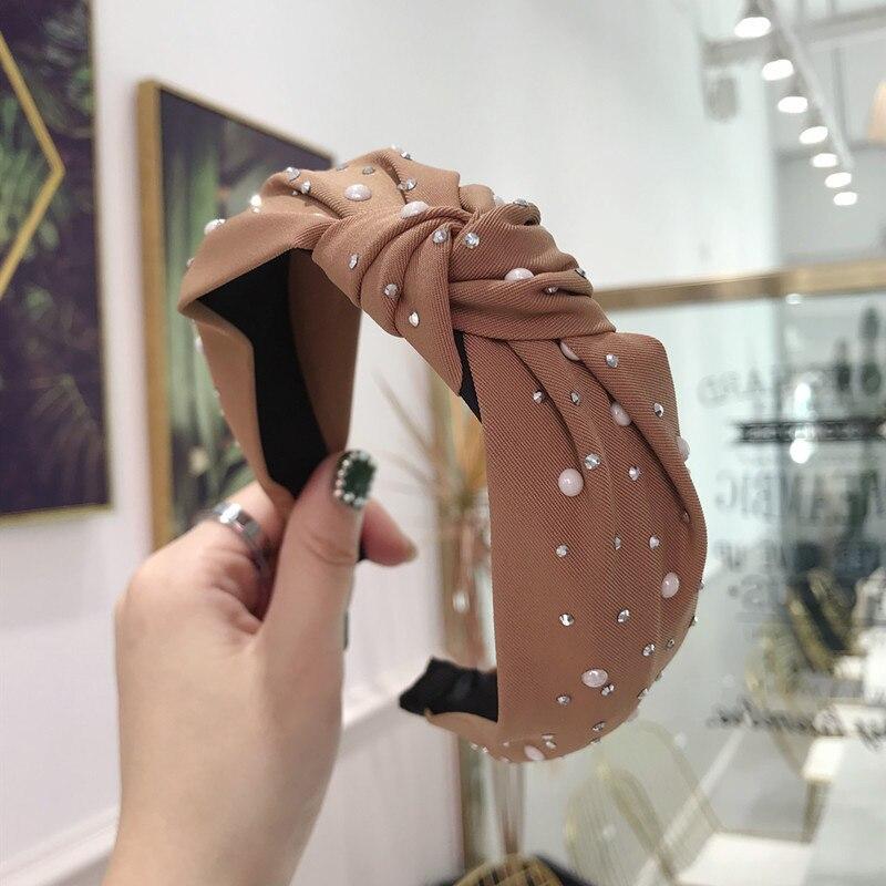 Bead embellished headband