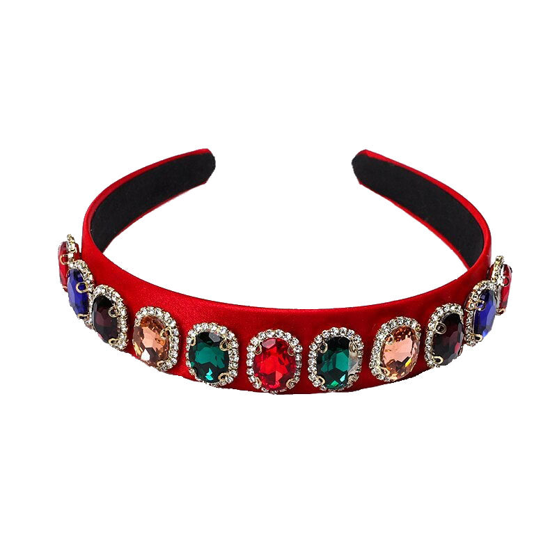 Crystal bead headband