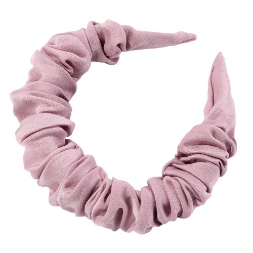 Extra wide scrunch headband