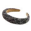 Gray knit headband