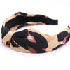Leopard knot headband