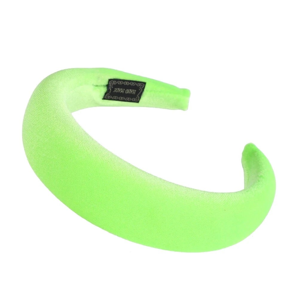 neon green headband 