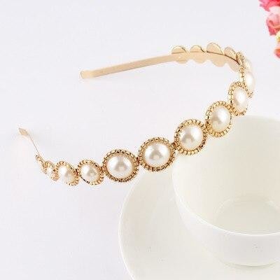 pearls headband