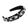 Silver jewel headband