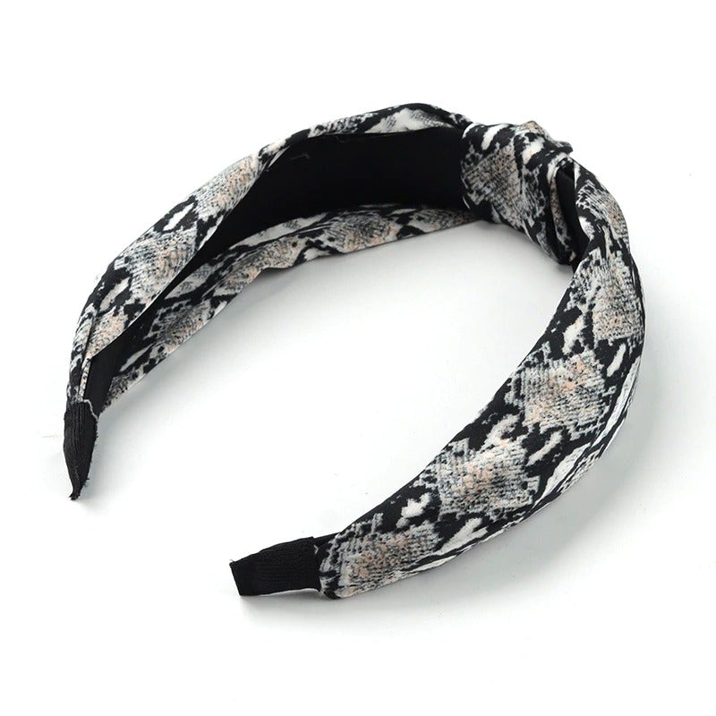 Snakeskin headbands