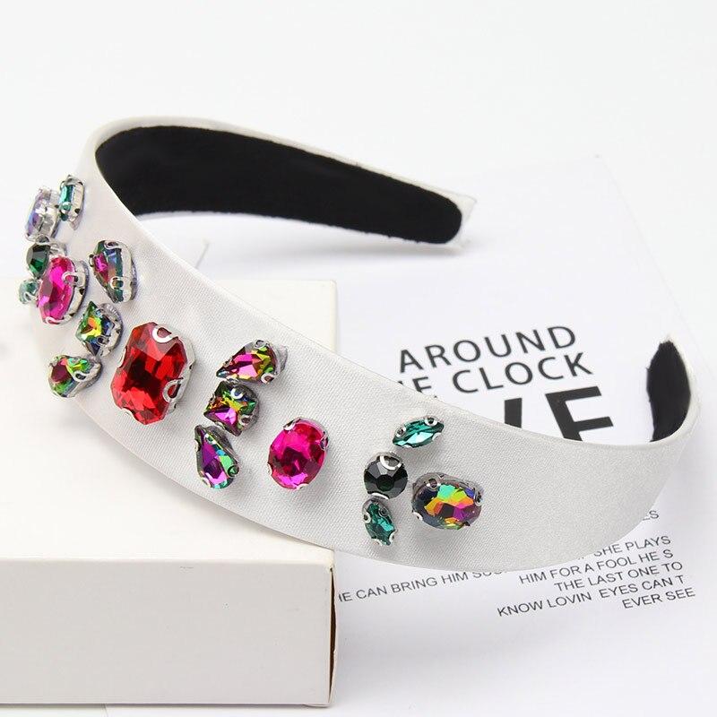 White embellished headband