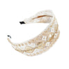 white lace headband