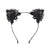 Black cat ears headband