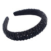 black crysral headband