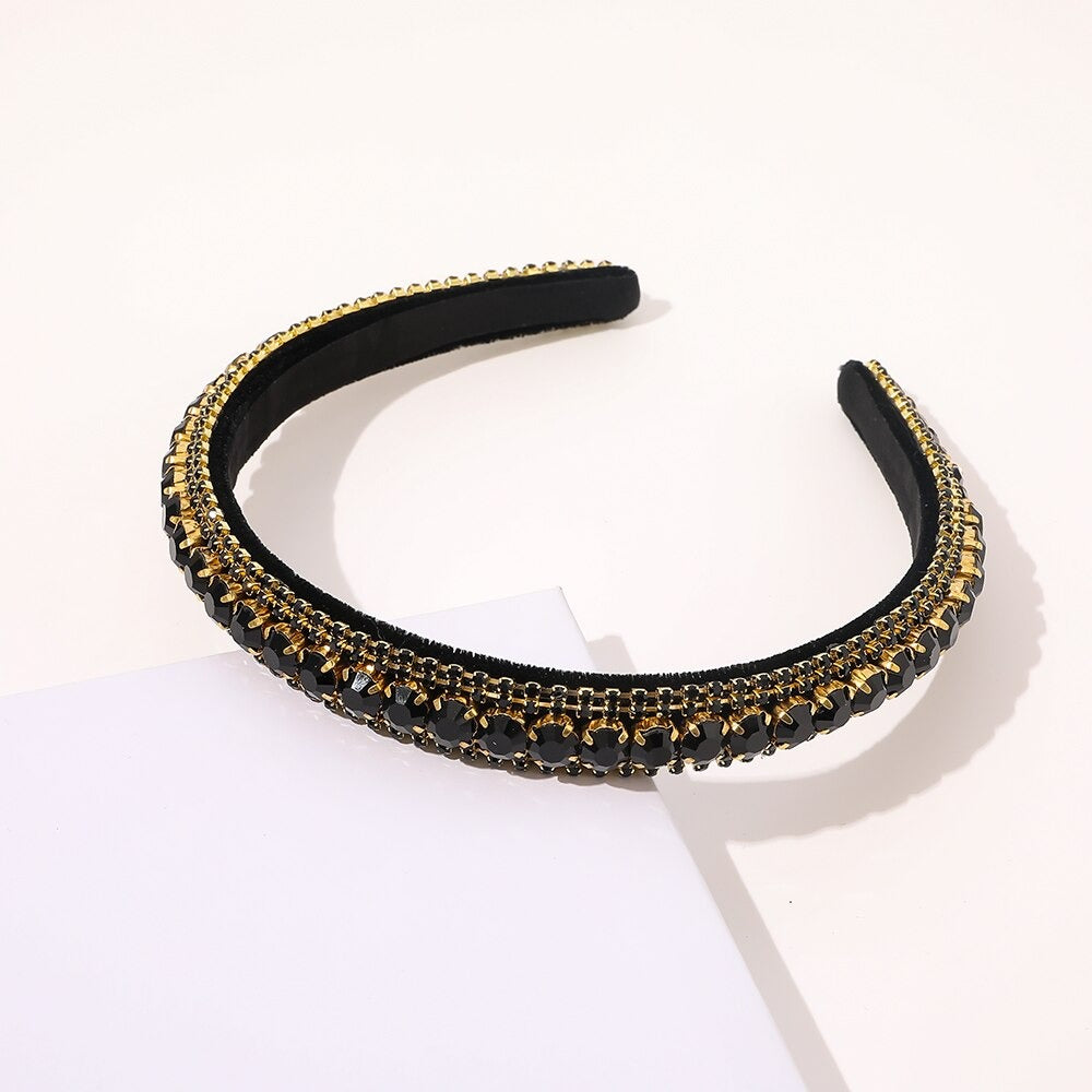 black diamond icon headband