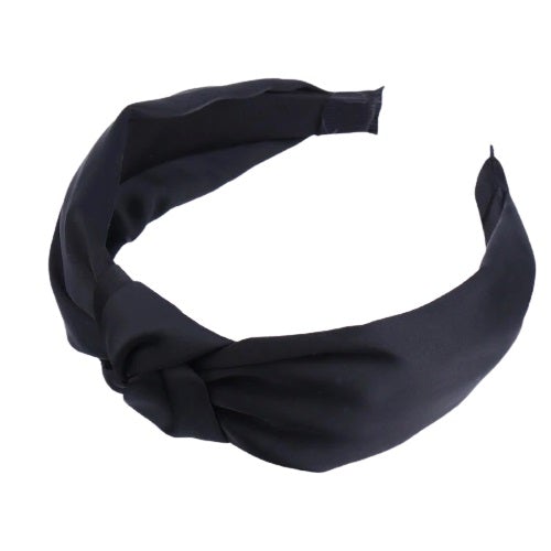 black knot headband for woman