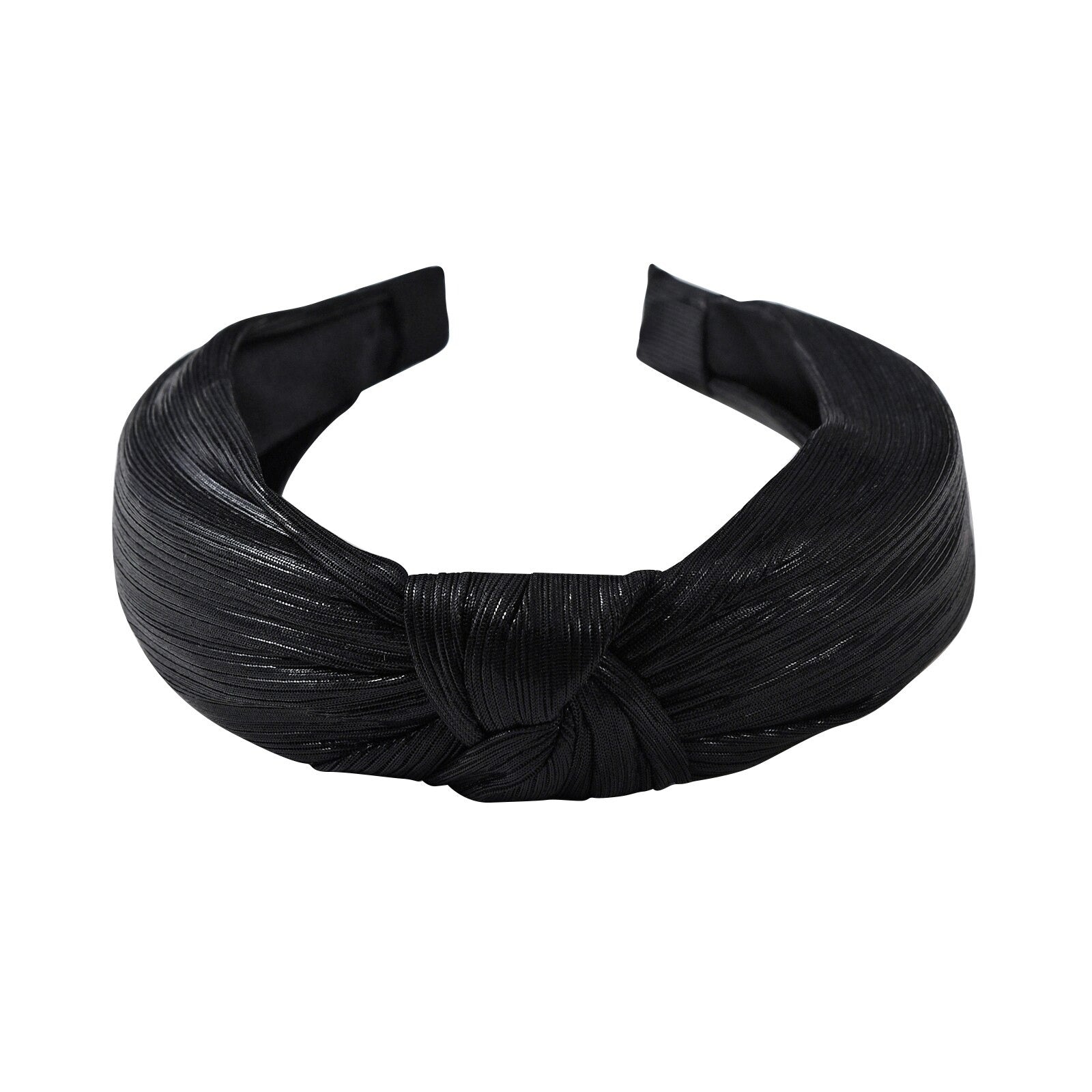 black satin headband