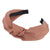 Brown knot headband