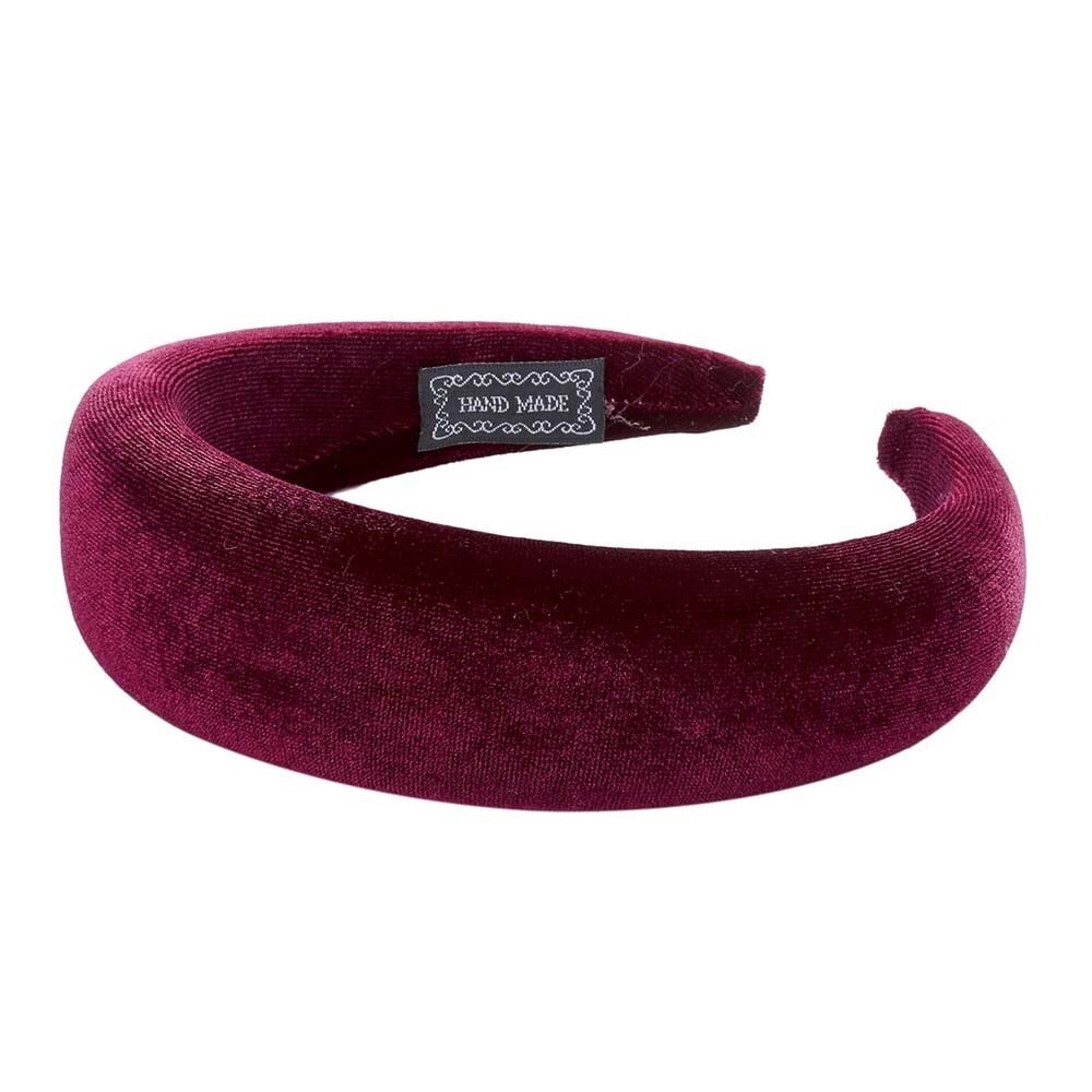 Red burgundy headband