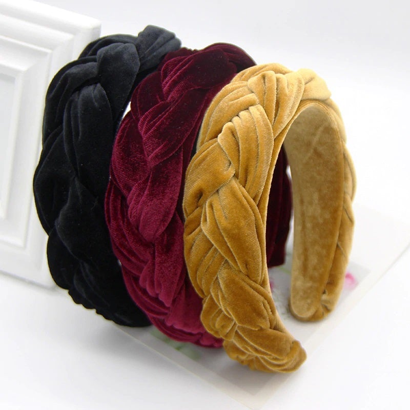 beautiful velvet headband