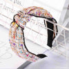 crochet luxe headband