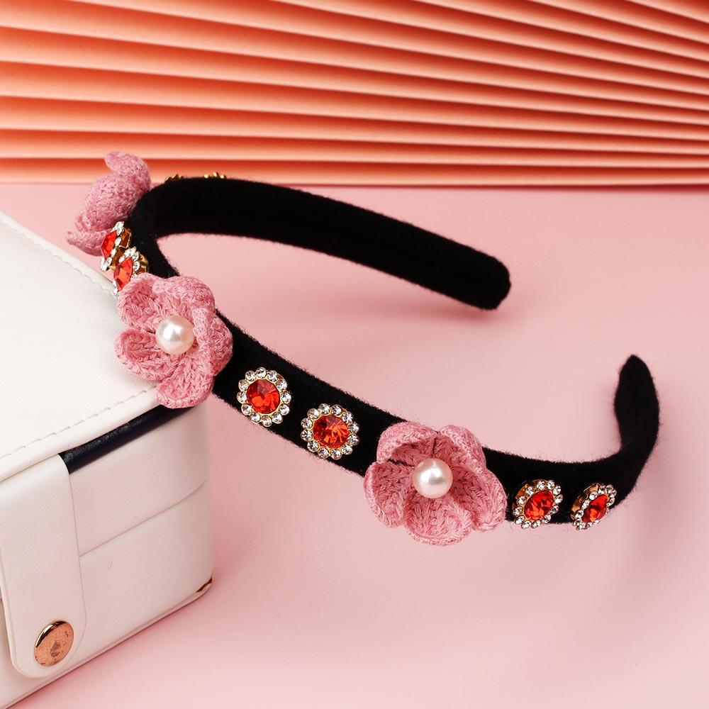 crocheted flowers for headbands