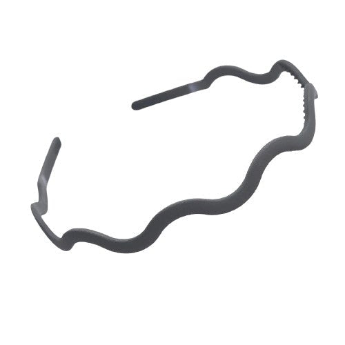 grey plastic headband