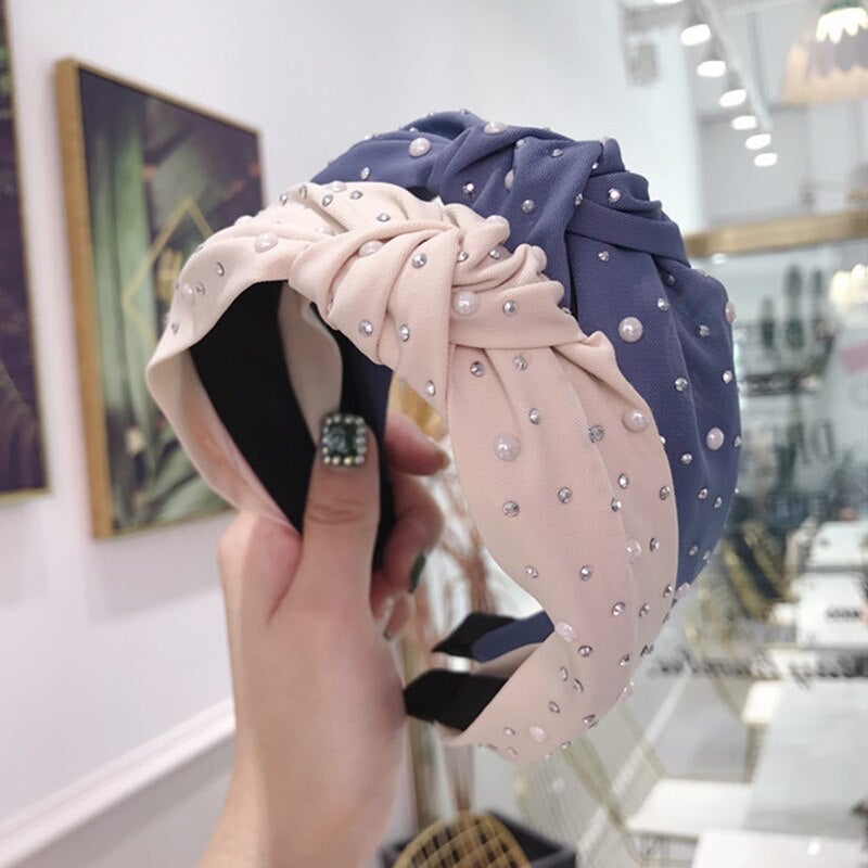 Headbands with pearls