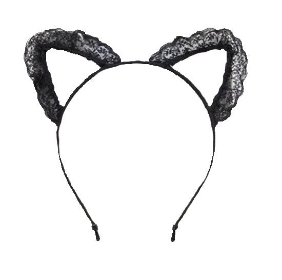 lace cat ear headbands 