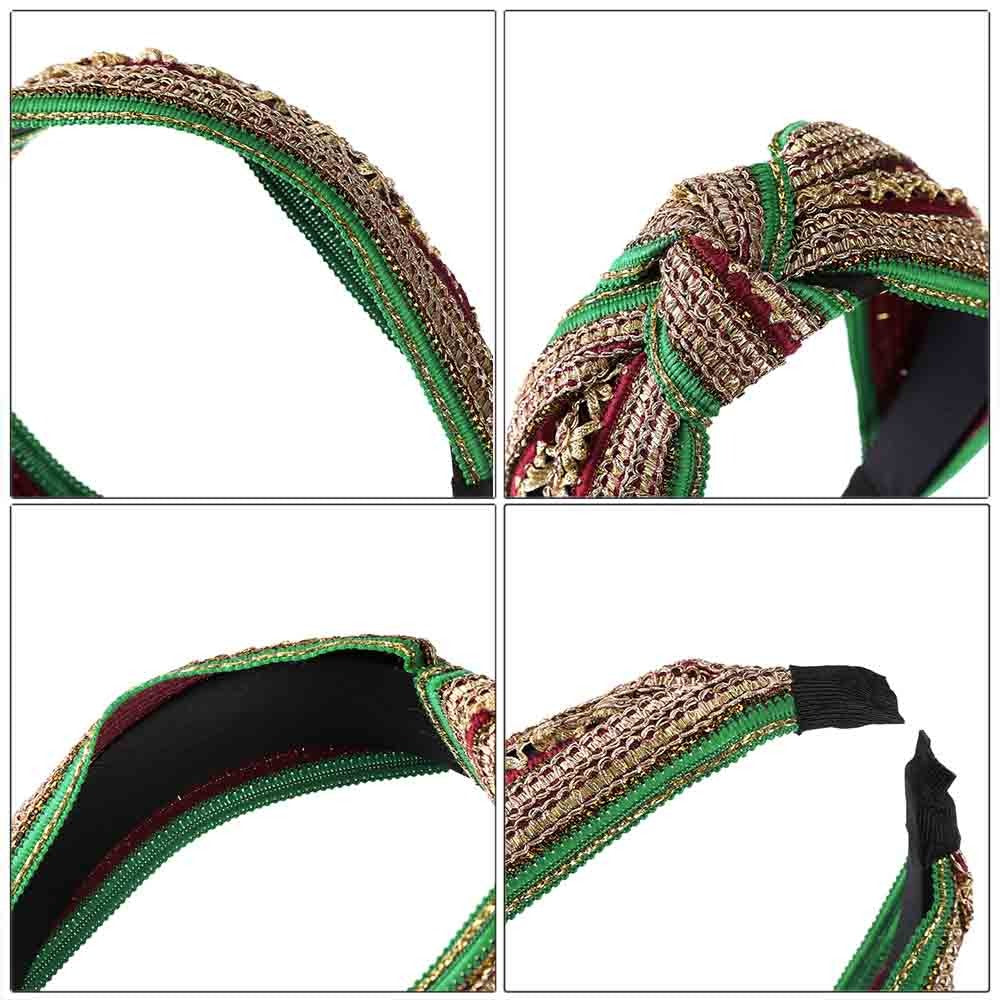 lele sadoughi green headband