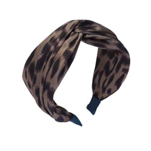 leopard headband wrap